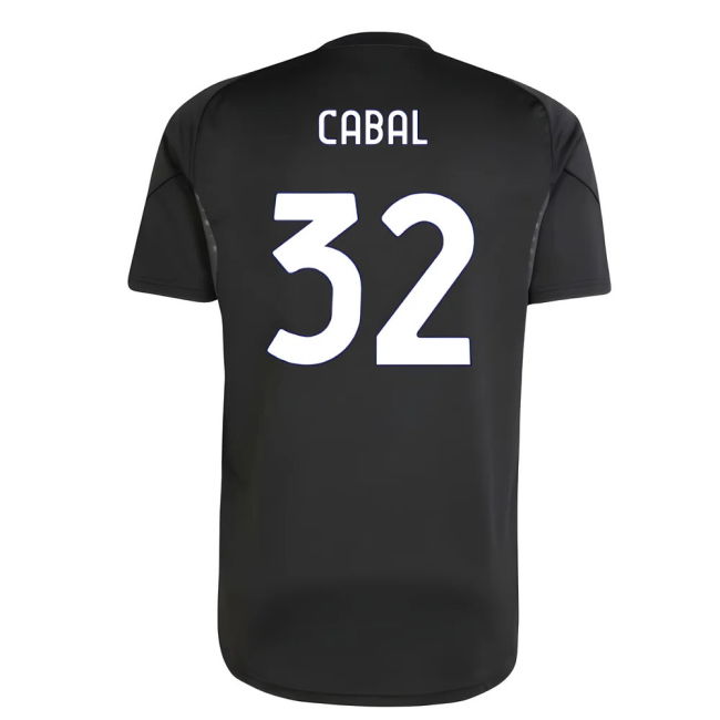 2025-2026 Juventus Training Shirt (Black) (Cabal 32)