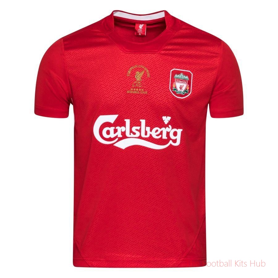 Men Liverpool Home Shirt Istanbul 2005