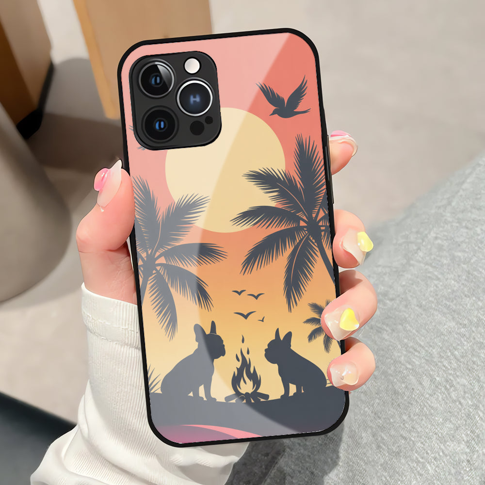 French Bulldog Bandit Iphone & Samsung Glass Case Essential Dog Supply