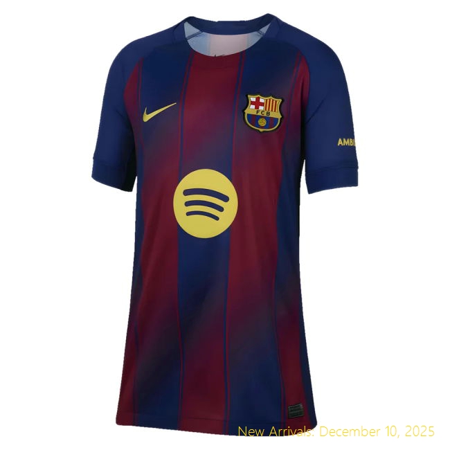 2025-2026 Barca Shirt - Home Edition - Professional - Kids Color...