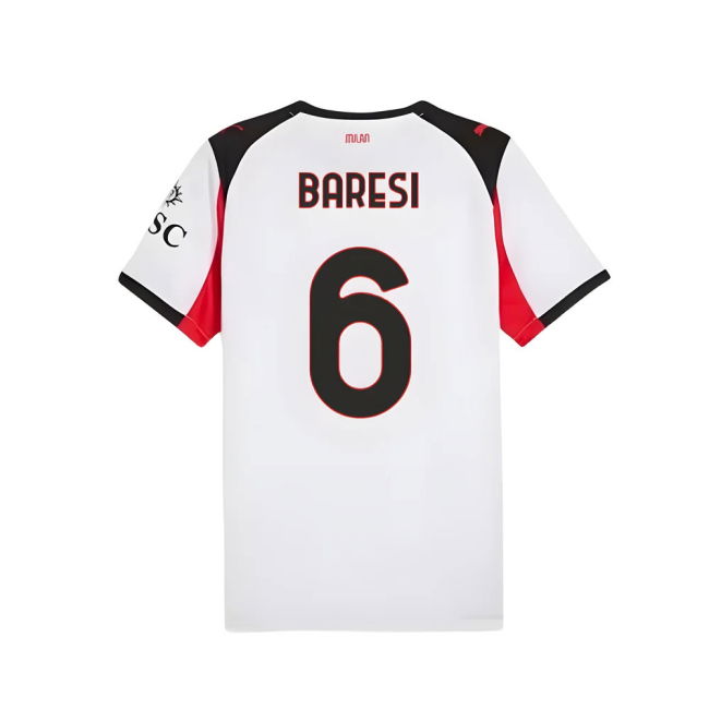 AC Milan Latest Away Jersey 2025-2026