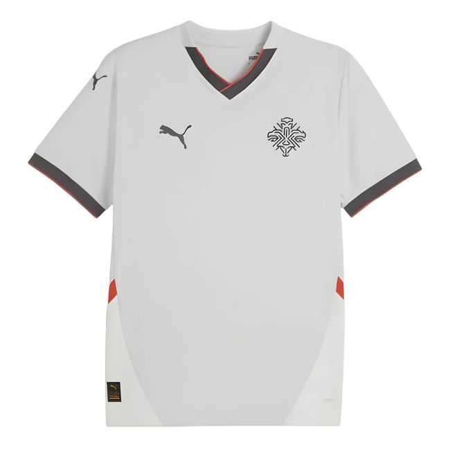 2024-2025 Iceland Away Shirt Worldcup Euro Performance Authentic