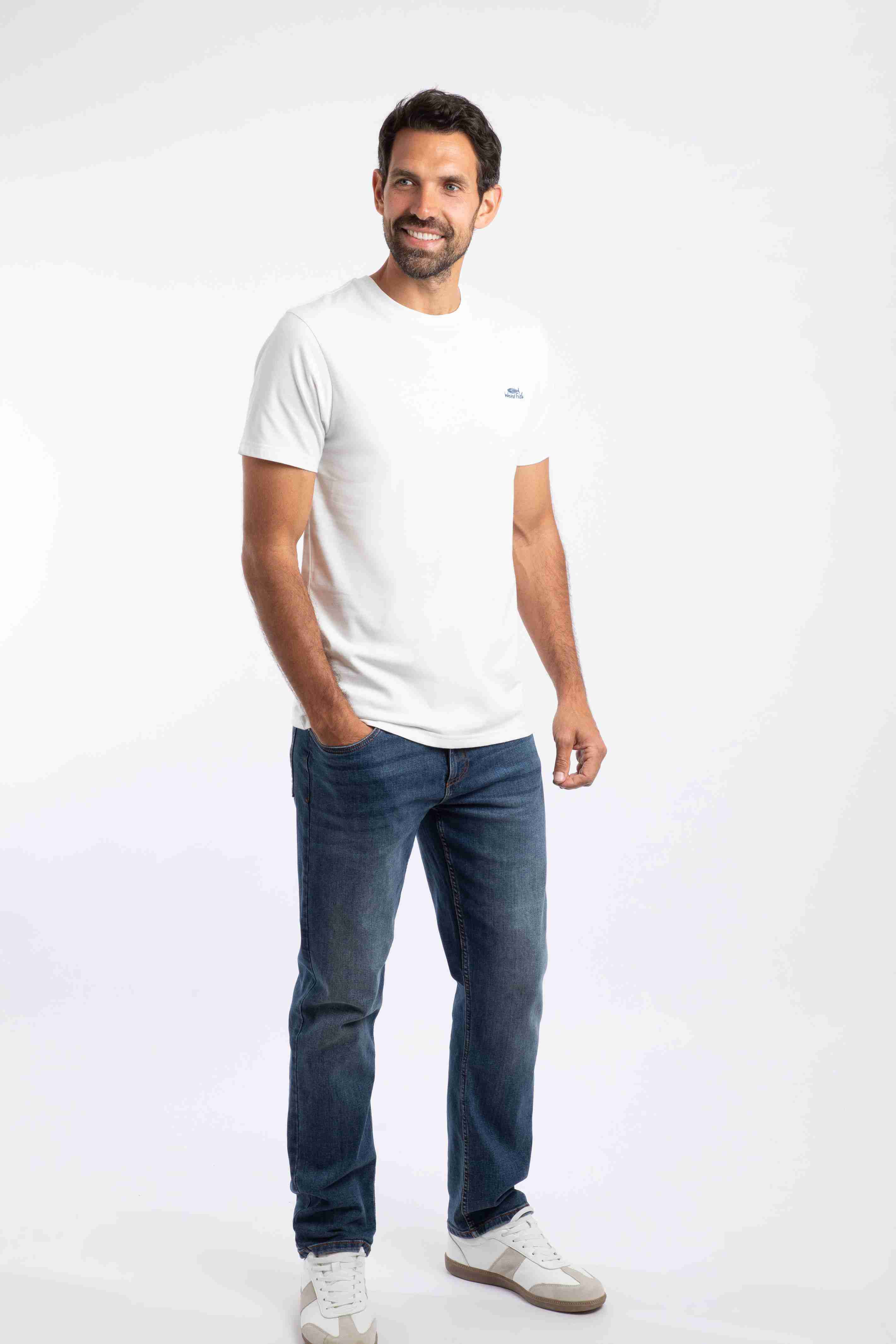 Hooked Branded T-Shirt Chalk