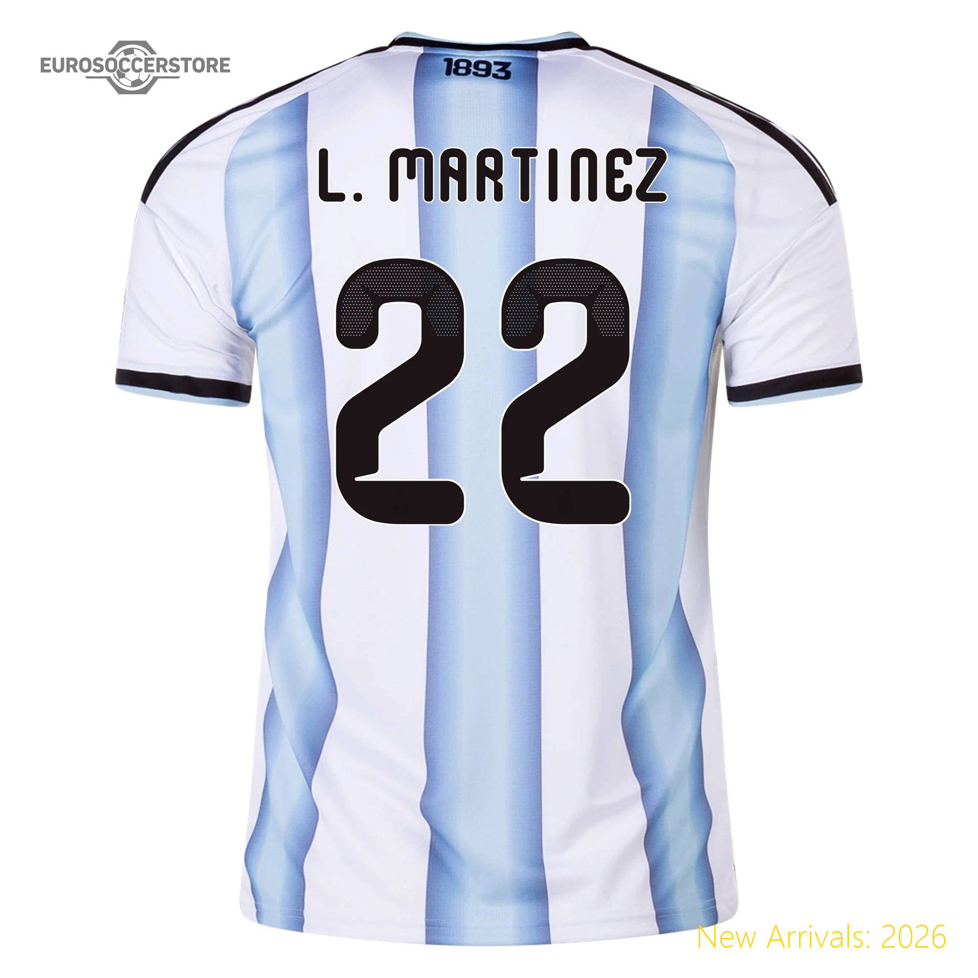 Eye-catching Men Professional Arg Midfield Maestro Home Jersey 2026