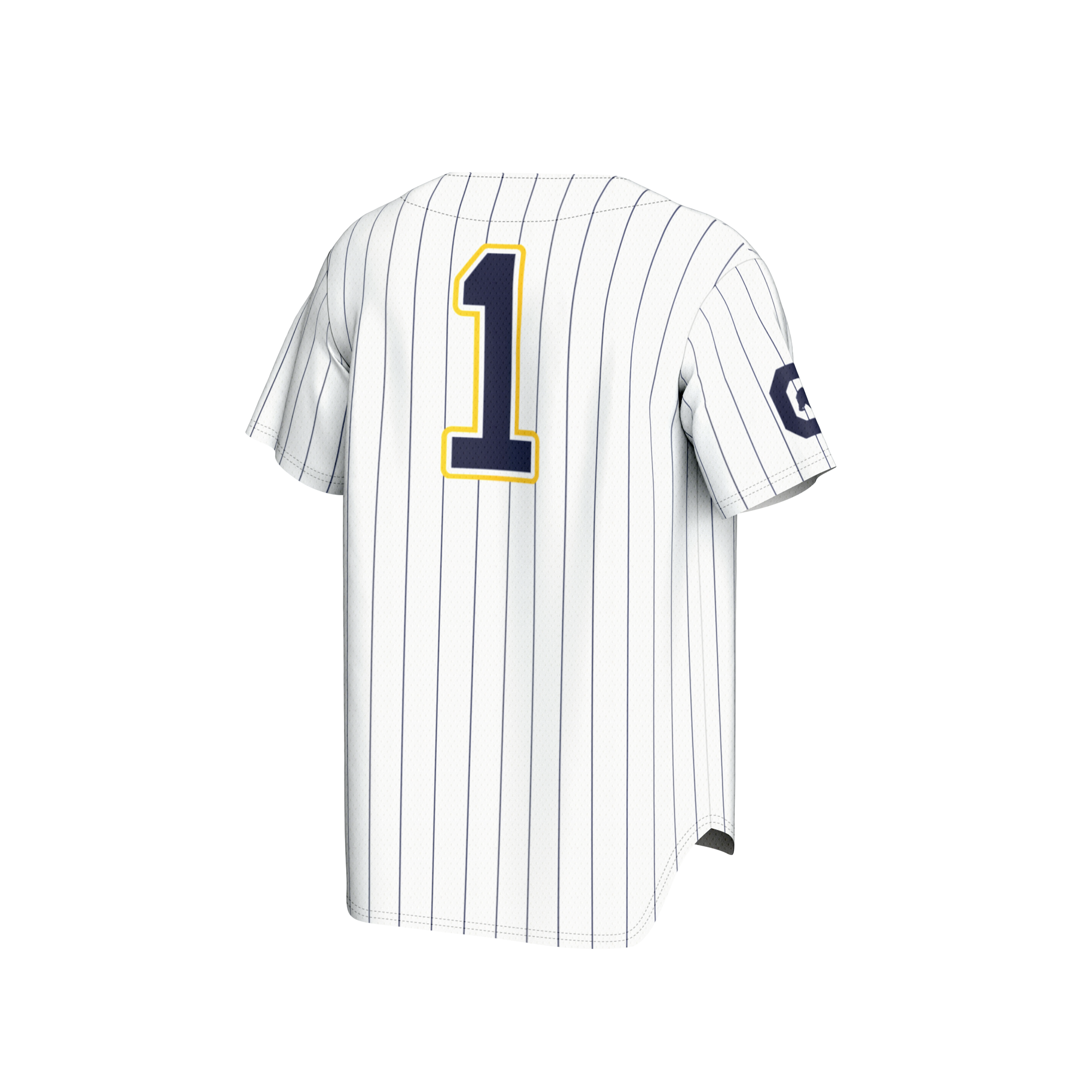 [NJP] Cal Bears GameDay Greats Youth Lightweight Baseball Fashion Jersey - White