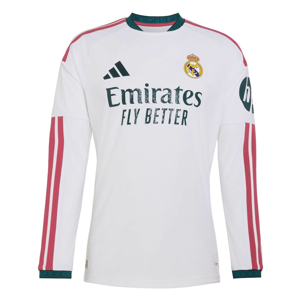 Long Sleeve - Player Real Madrid 26/27 Home Shirt - Fan Apparel