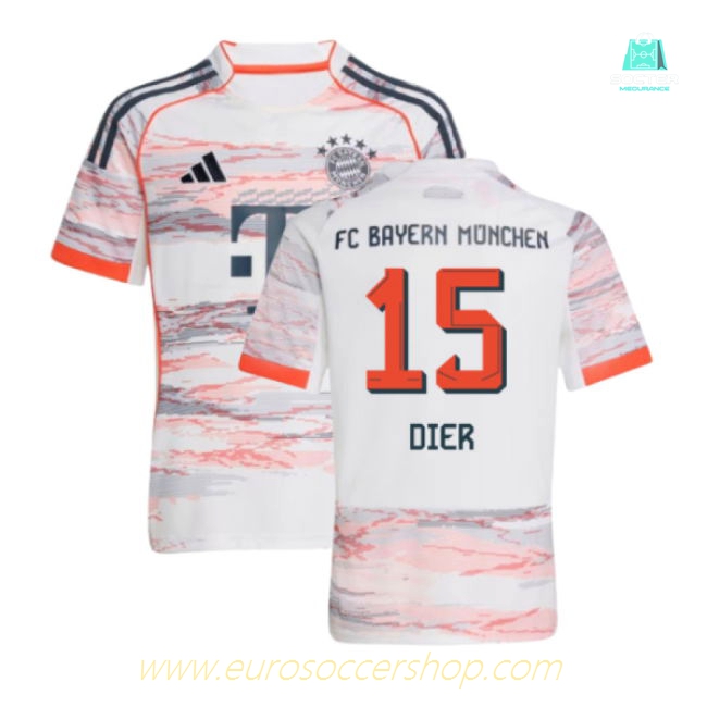 2025-2026 Bayern Munich Away Shirt (Kids) (Dier 15)