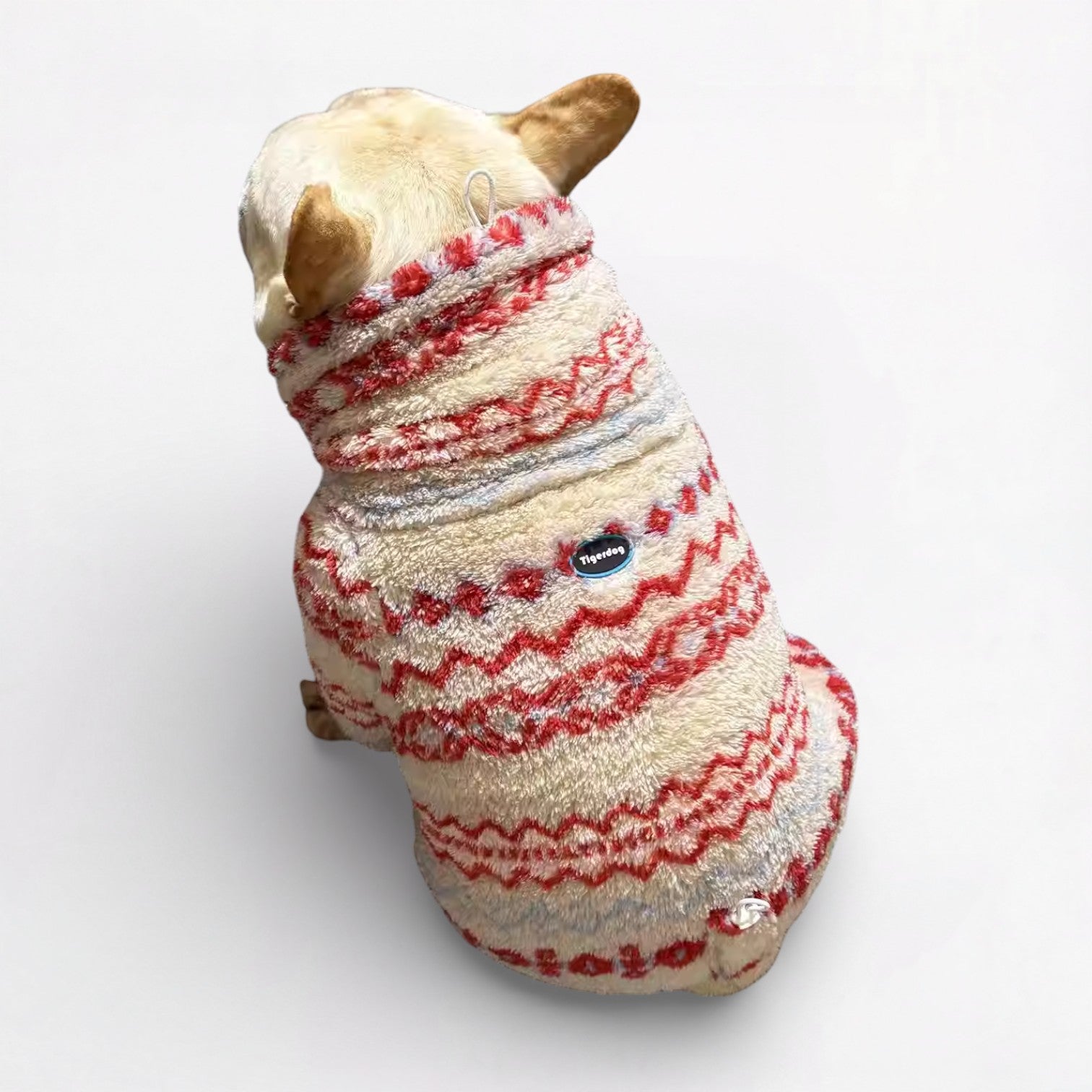 SnugPaws Frenchie Winter High-Neck Coat – Thick Four-Legged Warm Fleece Bodysuit