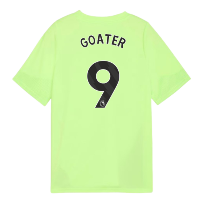 2025-2026 City Man Training Jersey (Fizzy Apple) - Kids (Goater 9)