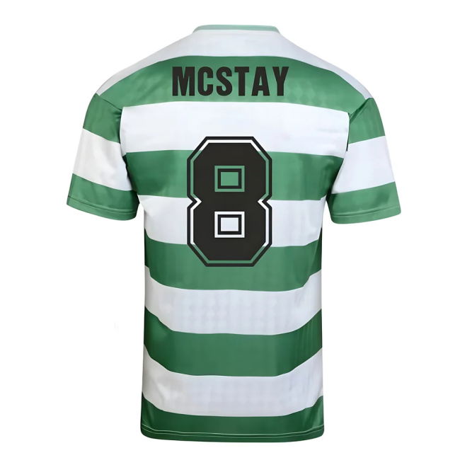 Glasgow Celtic Away Uniform C. 198 #8 Affordable Retro Fan Favor (v9)