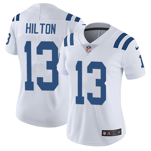 NFL I C Colts #13 T.Y. Hilton White Limited Jersey - Authentic Quality