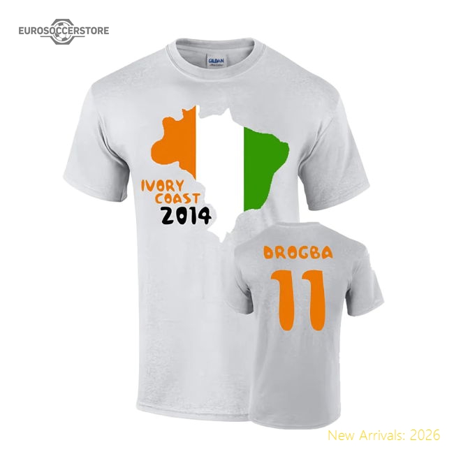 Ivory Coast 2014 Shirt Football Fan Apparel Match Day Essential
