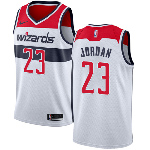Nike Hornets White Washington Wizards #23 Jersey - Value-Priced