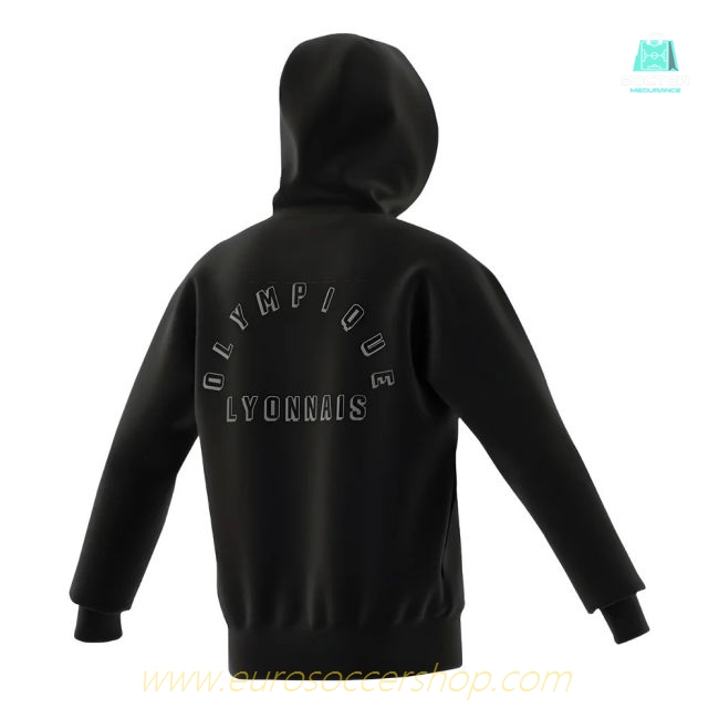 2024-2025 Olympique Lyon Anthem Jacket (Black)