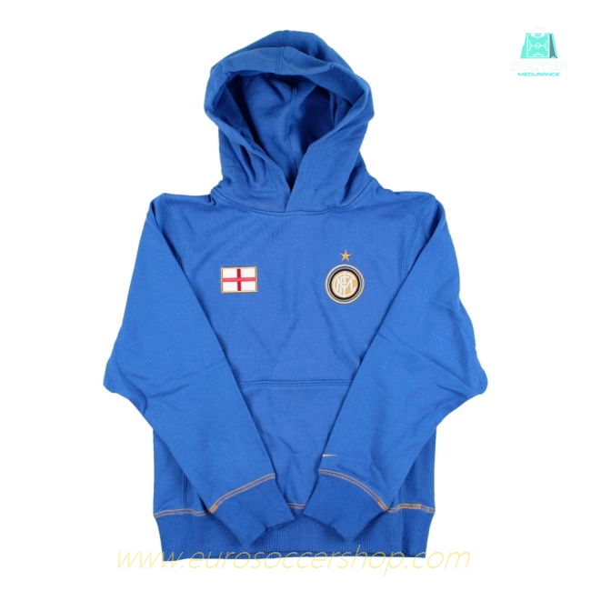 2011-2012 Inter Milan Core Hoody (Blue) - Kids
