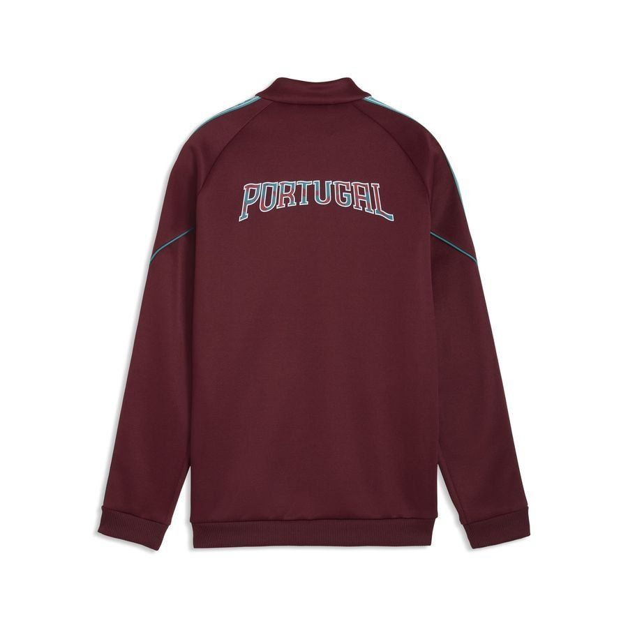 Portugal Track Jacket King Anthem World Cup 2026 - Ruby Shimmer Kids