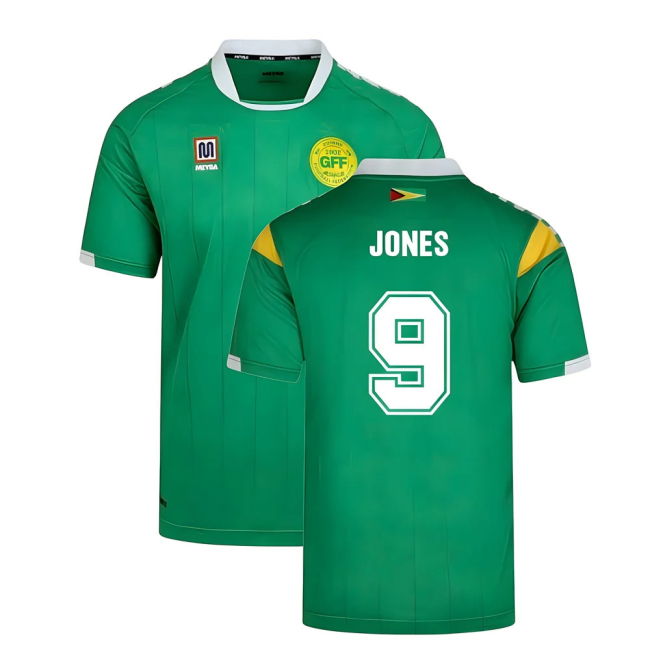 2025-2026 Guyana Away Shirt (Jones 9)