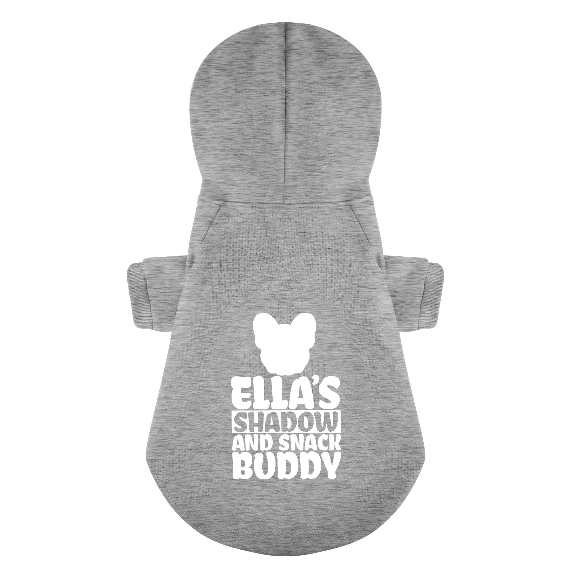 Everyday Personalized French Bulldog Hoodies With Owner's Name And Fu...
