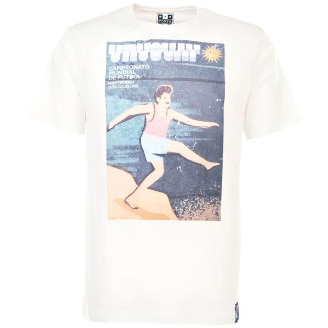 Cup Pennarello: World Cup - Uruguay T-Shirt - White Player
