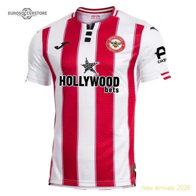 Premium-grade 2025-2026 Brentford Home Shirt (wissa 11)