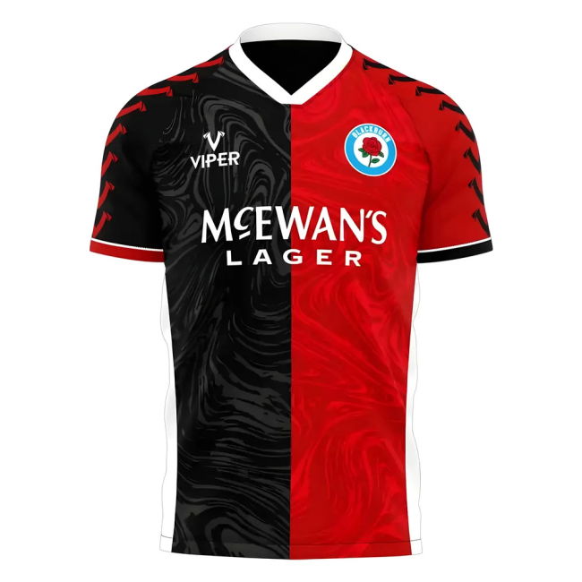 Blackburn 2025-20 Away Football Kit Blackburn 2025 L