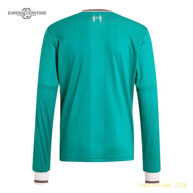 Official 2025-2026 Liverpool Long Sleeve Third Shirt (kids) - Premium