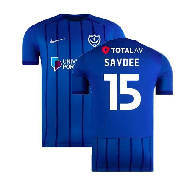 Portsmouth official style Home Shirt 2024-2025 (Unisex