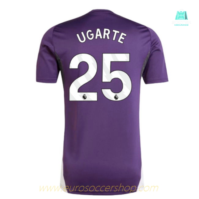 2025-2026 Man Utd Training Jersey (Aurora Plum) (Ugarte 25)