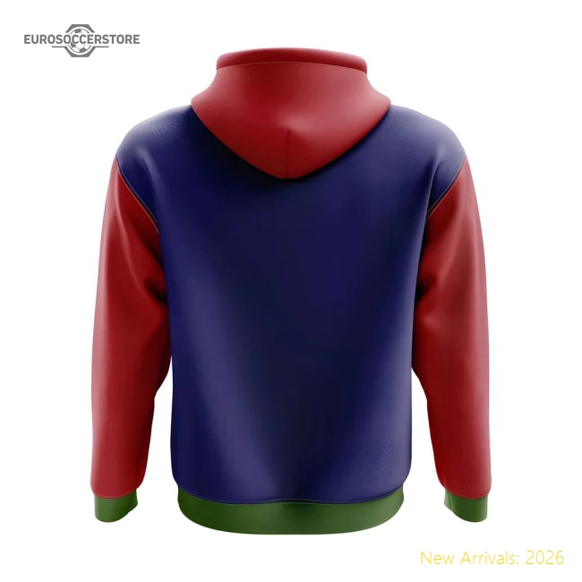 Gambia Concept Country Football Hoody (navy) - Official Design