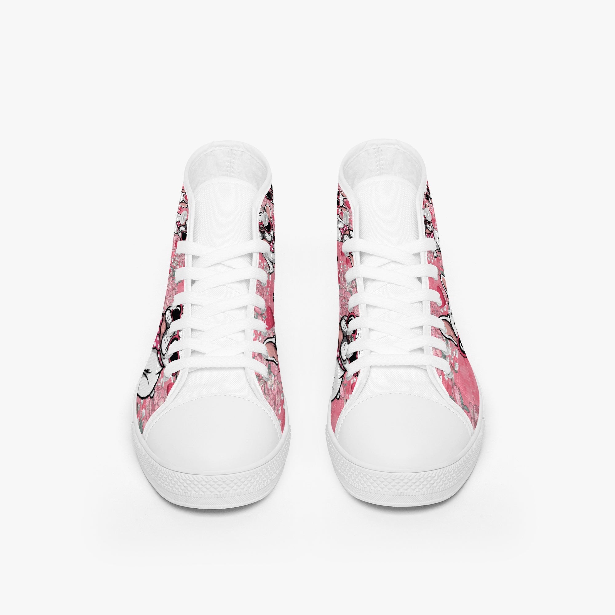 Linette - Classic High-Top Canvas Shoes