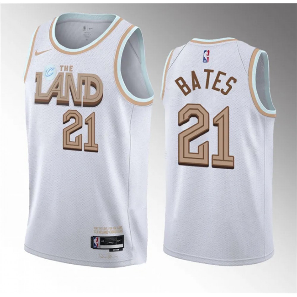 High-Quality Jersey 21 White - City Edition - NBA Collection