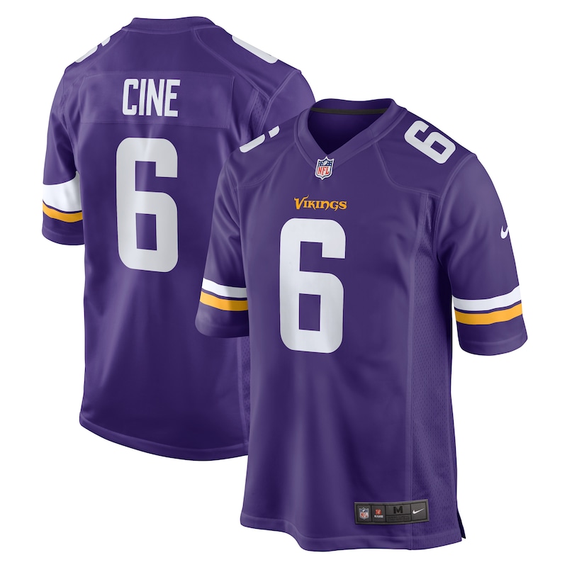 None Lewis Cine MIN Vikings Classic Elite Jersey Football Apparel