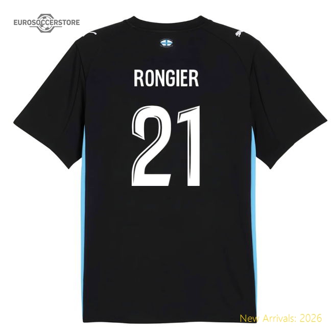 Match-Day 2025-2026 Marseille Away Shirt (Kids) (Rongier 21)