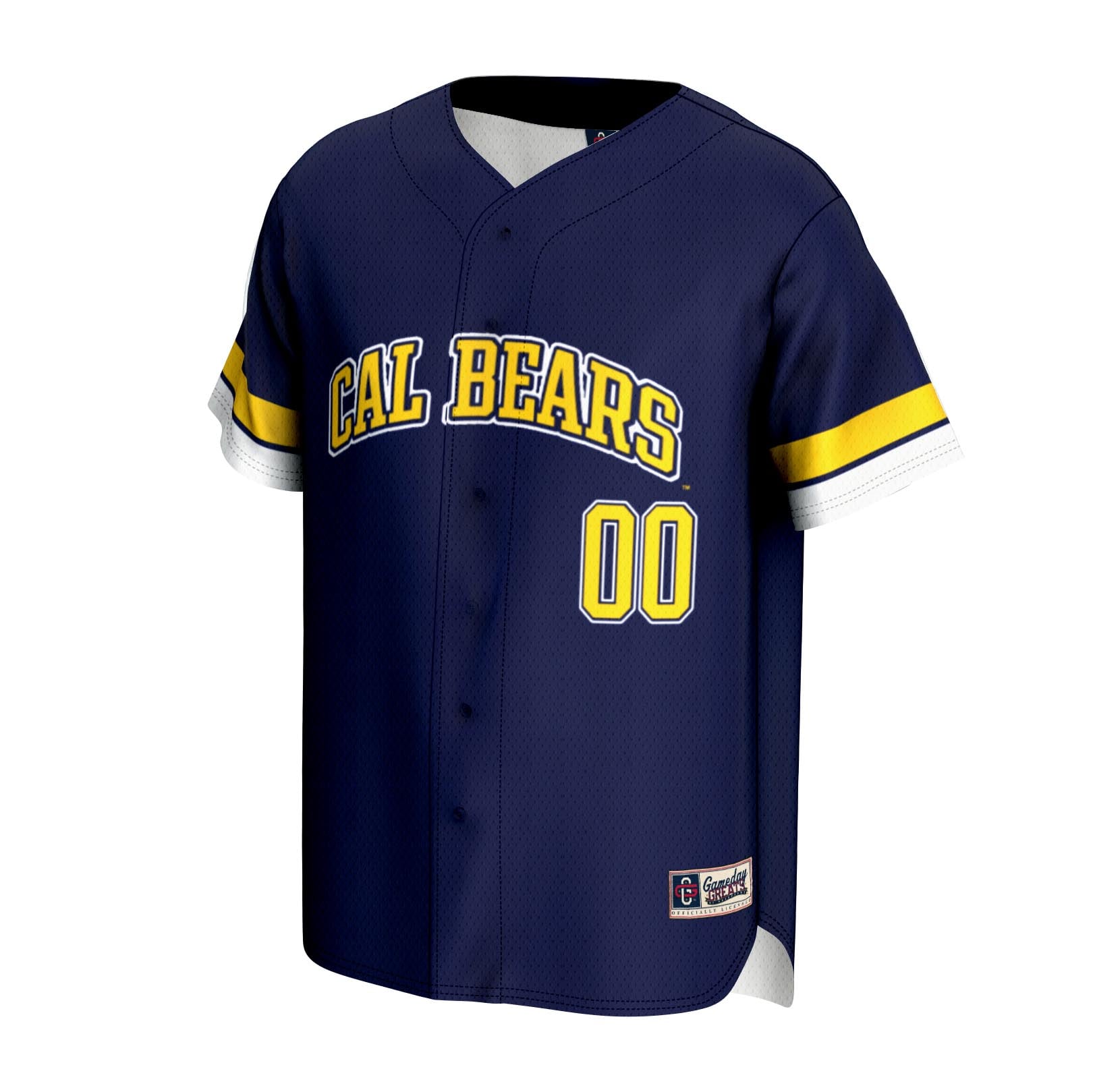Cal Bears GameDay Greats Unisex NIL Pick-A-Player Lightweight Baseball Jersey - Navy