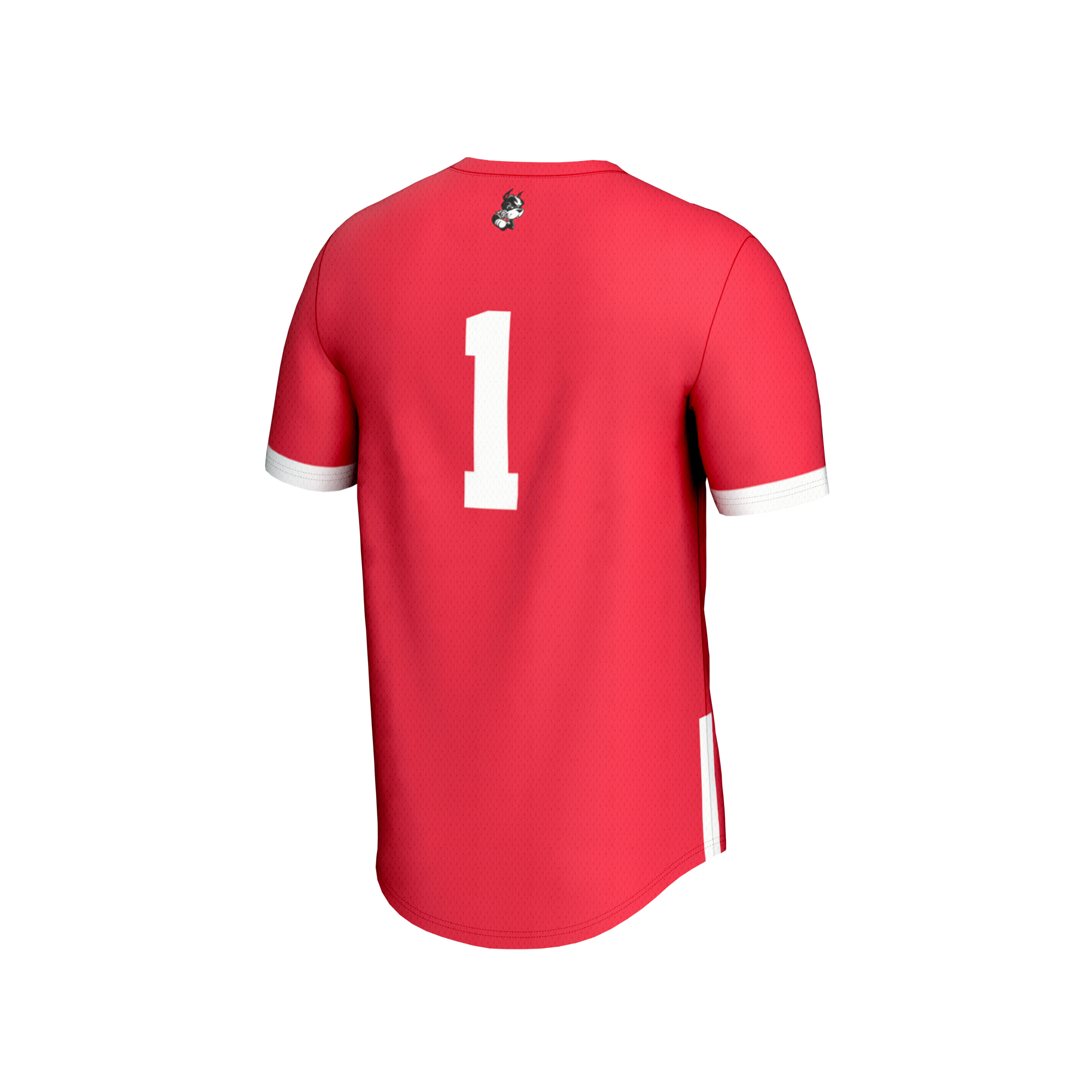 [NJP] Boston University GameDay Greats Unisex Lightweight Collegiate Men's Lacrosse Fashion Jersey - Scarlet