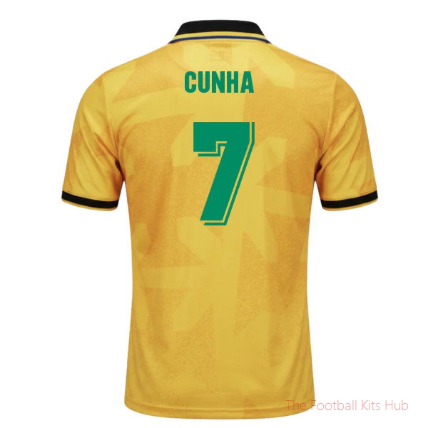 UMBRO Brazil World Cup 26 Football Shirt (Cunha 7)