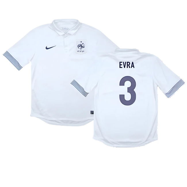 Genuine 2012-2013 France EURO Away Kit (EVRA 3)