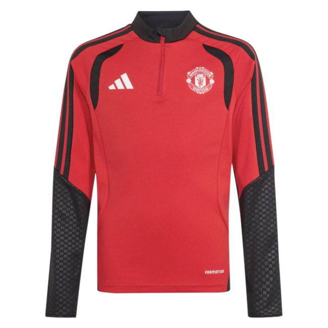 [DDJ] 2026-2027 Man Utd Training Top (Red) - Kids