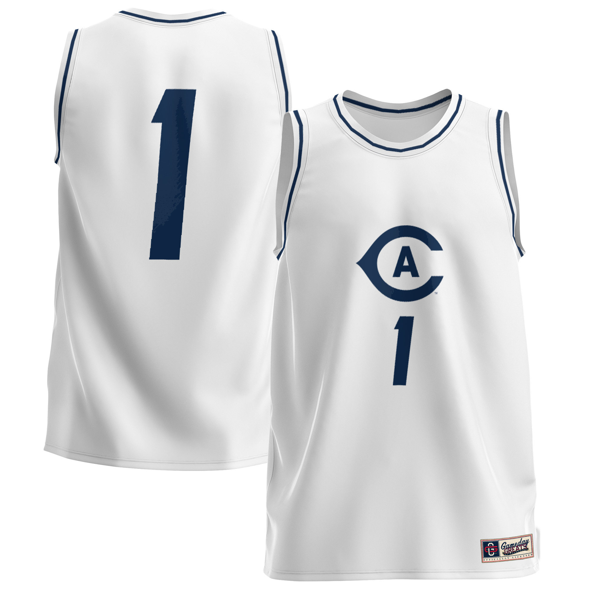[NJP] Youth UC Davis Aggies GameDay Greats Lightweight Collegiate Basketball Fashion Jersey - White