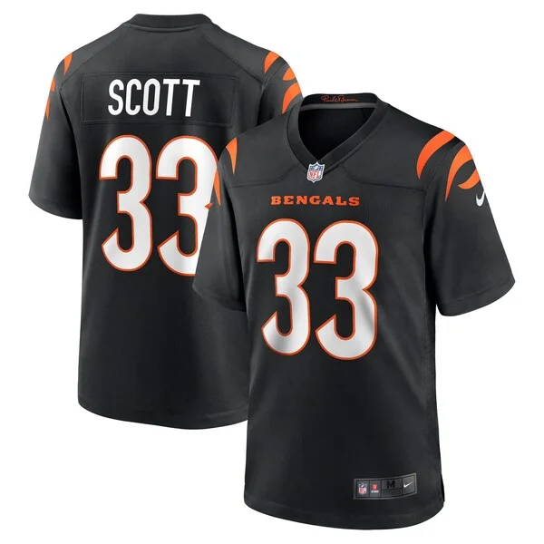 None Nick Scott Game Jersey - Black | NFL Player Jersey | NFL Football