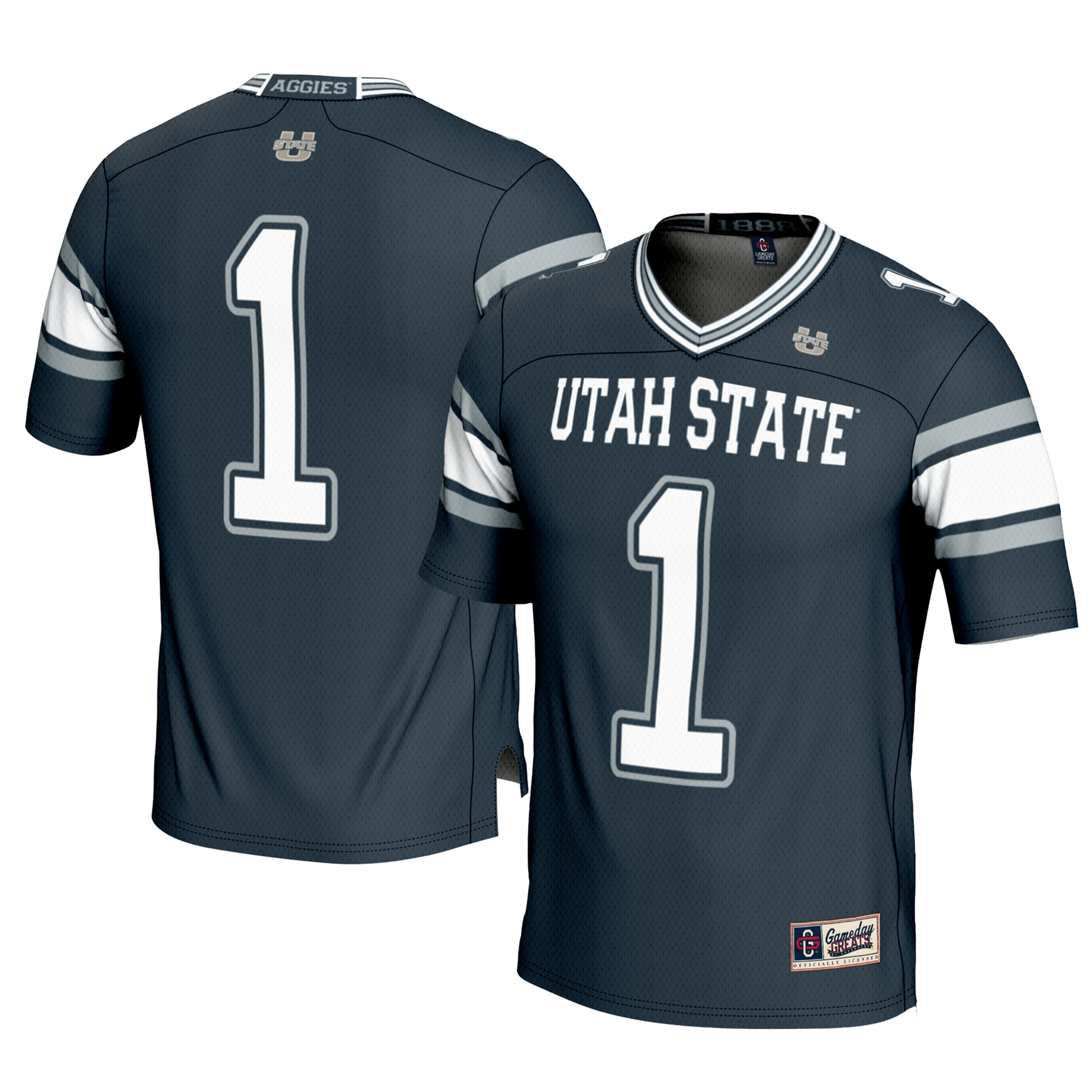 #1 Utah State Aggies GameDay Greats Youth 2026/2027 Football Jersey - Navy