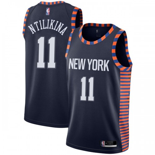 Nike York Knicks #11 Knicks Jersey - Material Basketball Jersey