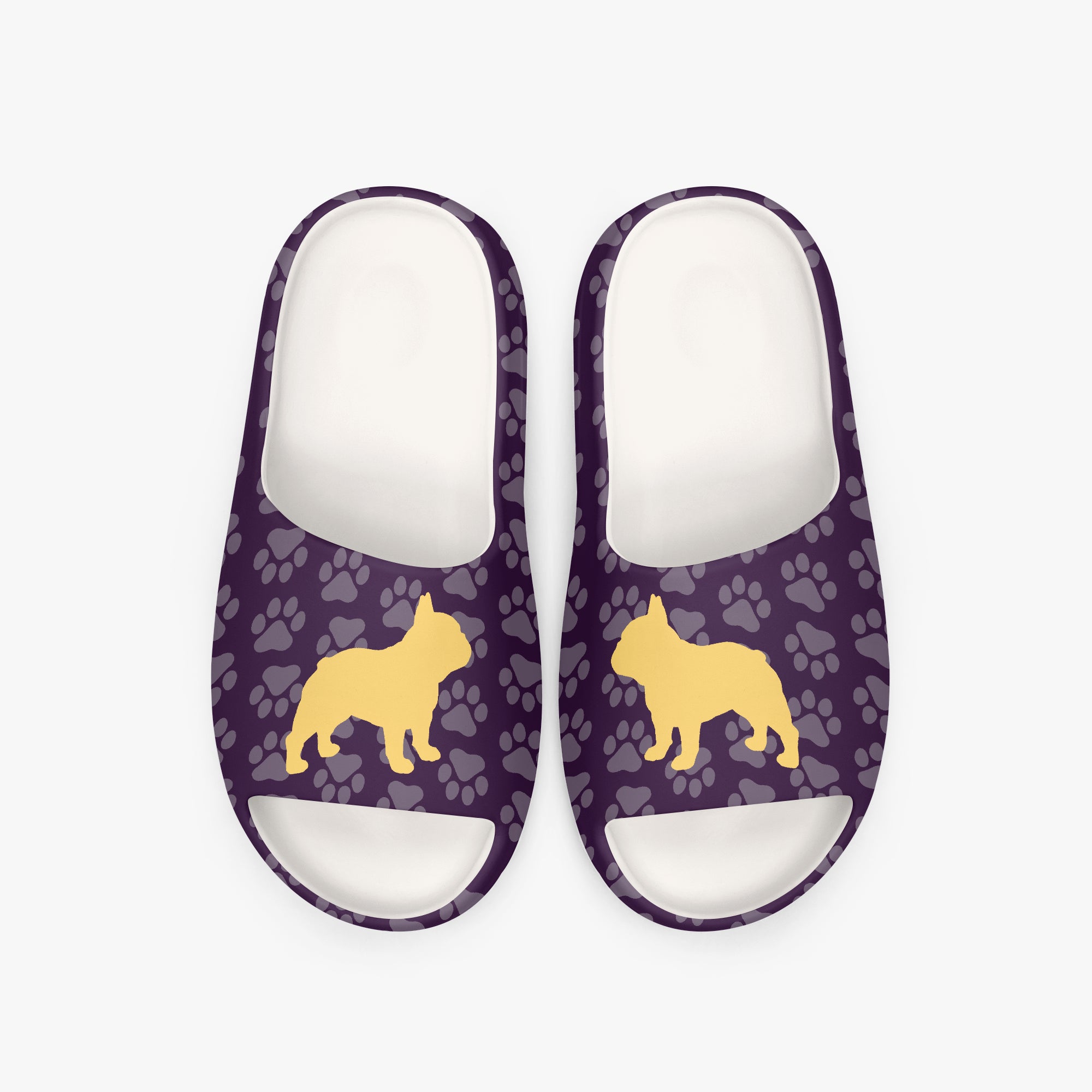 French Bulldog Benson Slide Sandals Practical Pet Supply