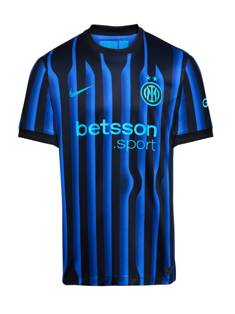 Inter Milan's 25-26 Home Jersey with CARLOS 30 Printing