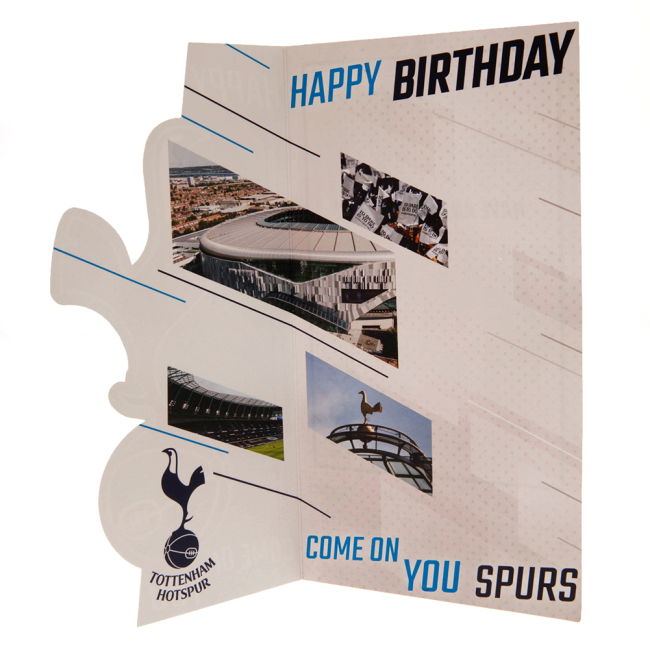 Tottenham Hotspur FC Crest Birthday Card (Fan Favorite)