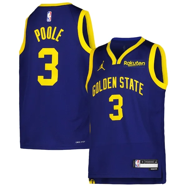 Jordan Poole GSW Official Jersey - Affordable - Licensed Product