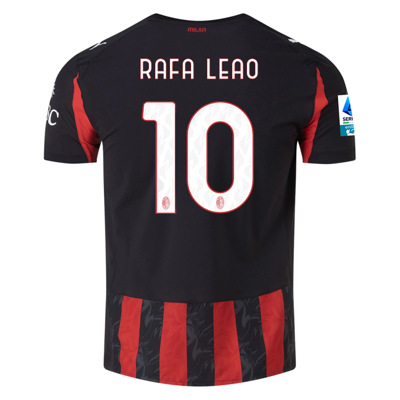 AC Milan A Patch 2025-2026 UCL Home Jersey – Authentic Shirt
