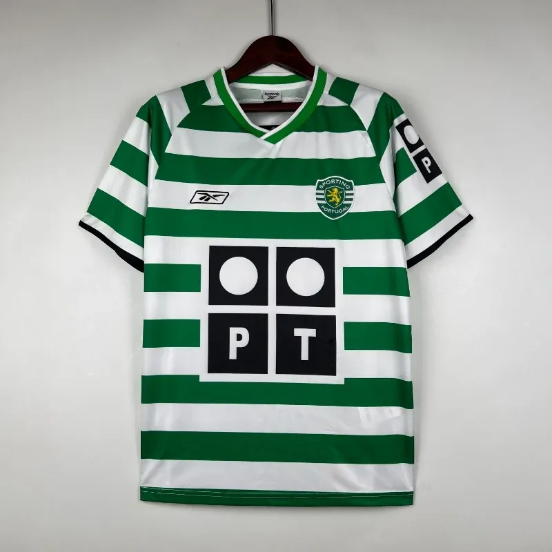 Cheap 2003-2004 Sporting Lisbon Jersey retro kit