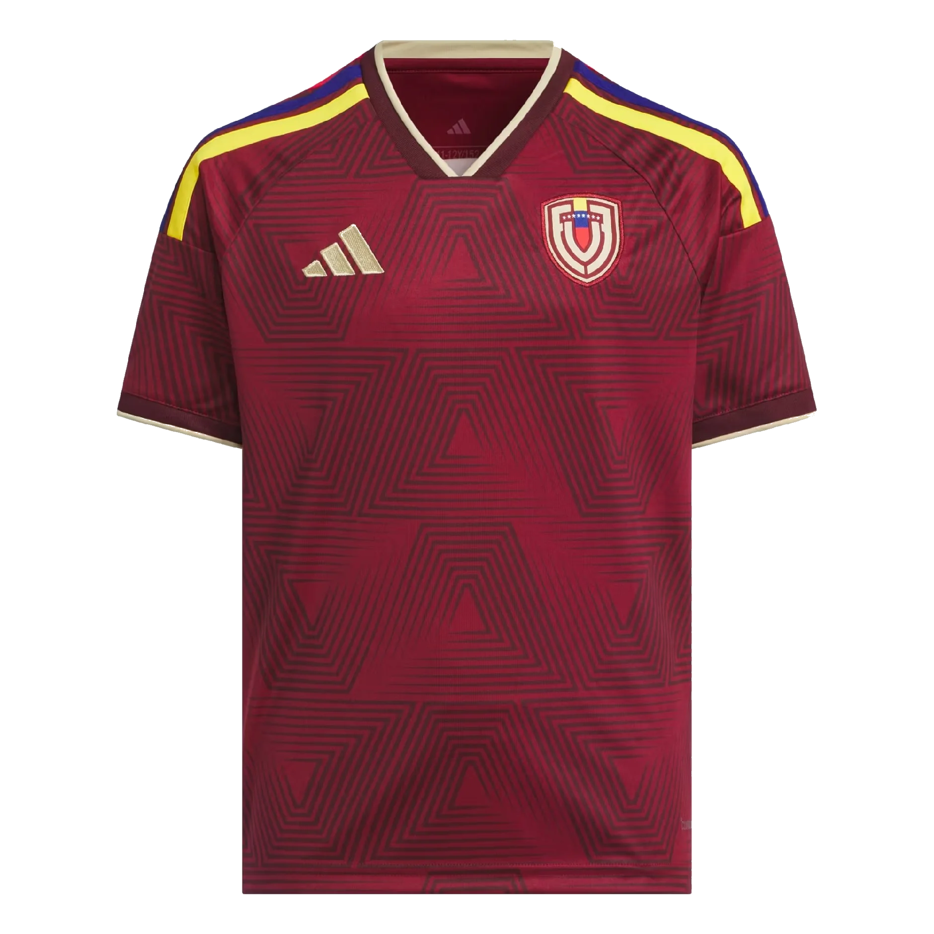 adidas Venezuela 2026 Home Jersey Youth - Vinotinto Tepui Edition