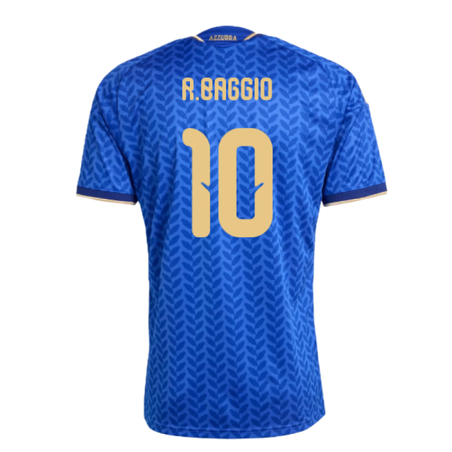 2026-2027 Italy Home Shirt (R.Baggio 10) Worldcup Authentic